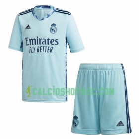 Real Madrid Portiere Bambino Maglia Prima 2020/2021 Manica Corta (+ Pantaloncini)
